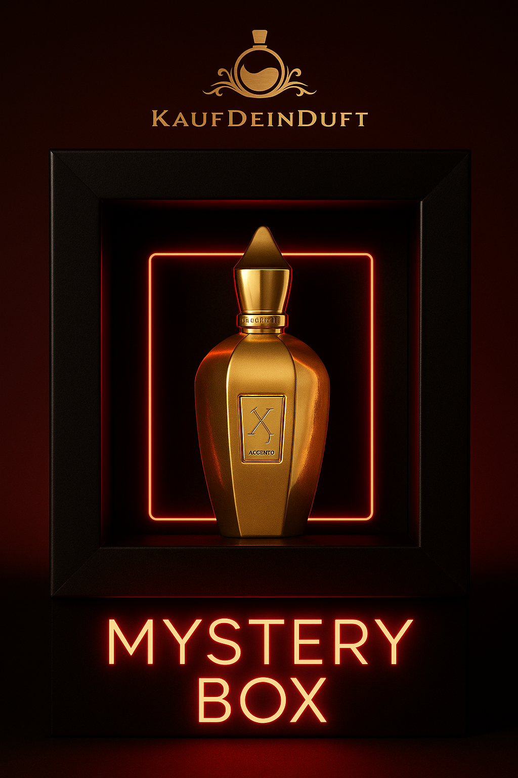 Parfüm-Mystery-Box großer Flacon